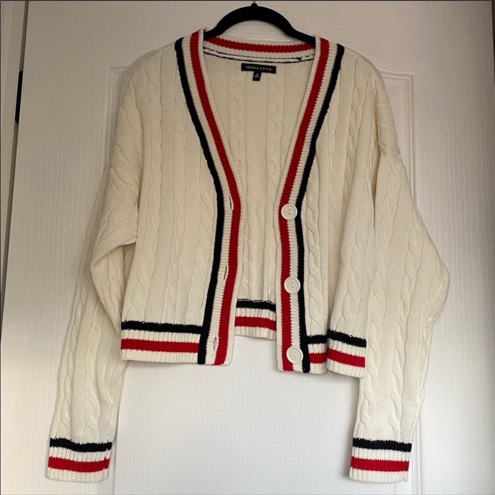 Cropped cardigan